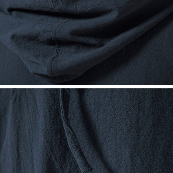 Men's Spring/Summer Fashion Solid Color Hooded Short Sleeve T-Shirt Top