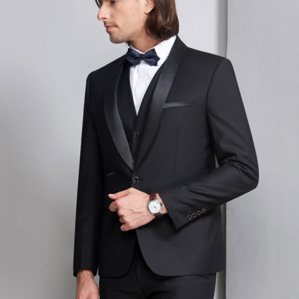Men's Slim Business Three Piece Suit